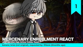 Mercenary Enrollment React (1/2) (Requested)