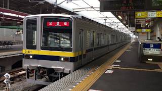 東武20400型21421F 試運転 栃木駅発車 60fps