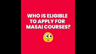 Masai FAQ | Who is eligible to apply for Masai courses?