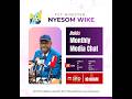 FCT Minister, Nyesom Wike Holds Monthly Media Chat On Friday, April 3, At 10am