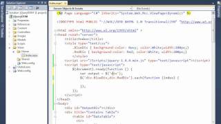 Using the jQuery each() Function