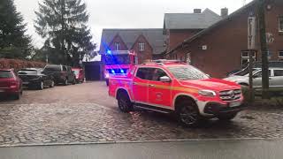 Feuerwehr Ohe ausrücken KdoW (X-Klasse)+LF20