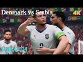 FC 24 Gameplay [PS5 4K] UEFA EURO 2024-Denmark vs Serbia [EA SPORTS]