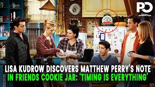 Lisa Kudrow Finds Matthew Perry's Heartfelt Note in Friends Cookie Jar | Pakistan Observer