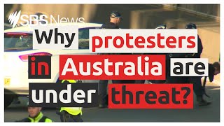 The push for stronger protest laws across Australia | SBS News