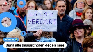 Zo ging de grote lerarenstaking vandaag 👨‍🏫