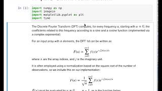 DIP 04 - Fourier Transform - (6) Discrete Fourier Transform 1D and 2D with source code