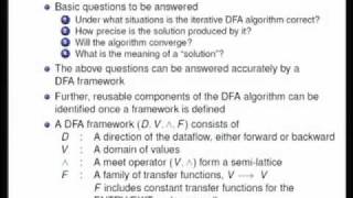 Mod-11 Lec-18 Machine-Independent Optimizations-Part 3 and Data-flow Analysis:Theoretical Foundation