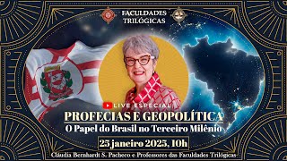 Profecias e Geopolítica - Live especial com Dra. Cláudia Bernhardt e Professores da FATRI