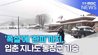 '폭설'에 '한파'까지.. 입춘 지나도 동장군 기승  | 전주MBC 250204 방송