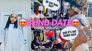 BLIND DATE PT1😍 *GONE WRONG*😭💔 #southafrica #viral #blinddate #rustenburg #ghosthlubi #mrbeast