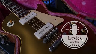 1956 Gibson Les Paul Gold Top - Vintage Guitar Demo - All Original - 6 5096 - Only at Lovies Guitars