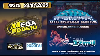 SEXTA - 23 FESTA CAMPEIRA -  CTG ESPORA NATIVA - 24 A 26/JAN 2025 - FORQUETINHA-RS