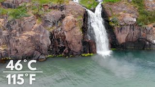 Literally the Hottest Waterfall in the World