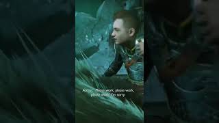 Atreus transfer his wolf soul😲😲🔥 #godofwarragnarok #godofwar #godofwarragnarokgameplay