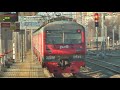 from elektrogorsk to karacharovo by suburban train ed4m 441