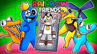 Imposible Esconderse de los Rainbow Friends 😱😨 Capítulo 2 en Roblox