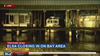 Monitoring high tide as Elsa closes in on Tampa Bay