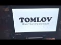 TOMLOV 7” DM201 microscope review