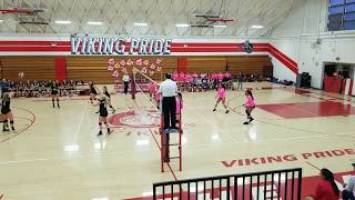 181004 Hueneme HS vs Carpenteria HS Girls Volleyball