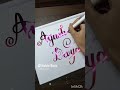 Names Lettering Calligraphy Compilation ✨ || Calligraphy || Life Diaries Vlogs