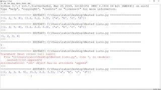 17 ENG Python 3 Nested lists