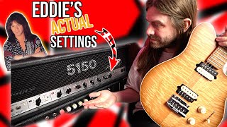 Trying Eddie Van Halen's Actual Amp Settings!