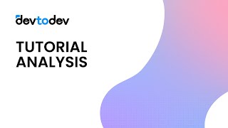 Devtodev | Tutorial Analysis
