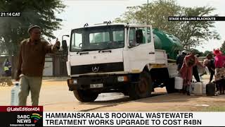 Hammanskraal's Rooiwal Waste Water Treatment Works upgrade to cost R4 billion