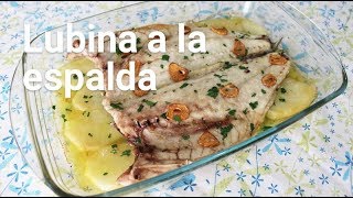 Cómo hacer una lubina a la espalda