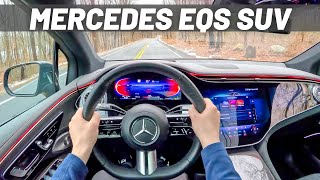 2023 Mercedes EQS SUV | POV TEST DRIVE