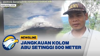 Warga Khawatir, Semeru masih Erupsi - [Newsline]