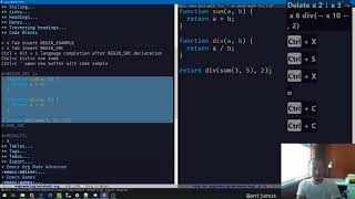 Org-mode navigation tips: viewing a subtree and source blocks