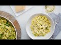 Creamy Asparagus and Herb Fettuccine