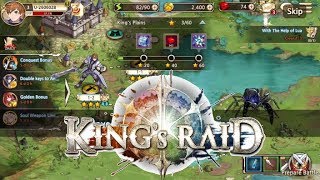 king's raid Gameplay (Android/iSO) - Let's Play