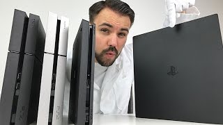 PS4 PRO - Alle Unterschiede zur Slim \u0026 normalen PS4 - Unboxing und Vergleich  - Dr. UnboxKing