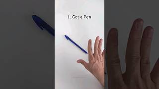 Can You Repeat This EASY Pen Trick in Less than 100 Tries? 🔥 #shorts