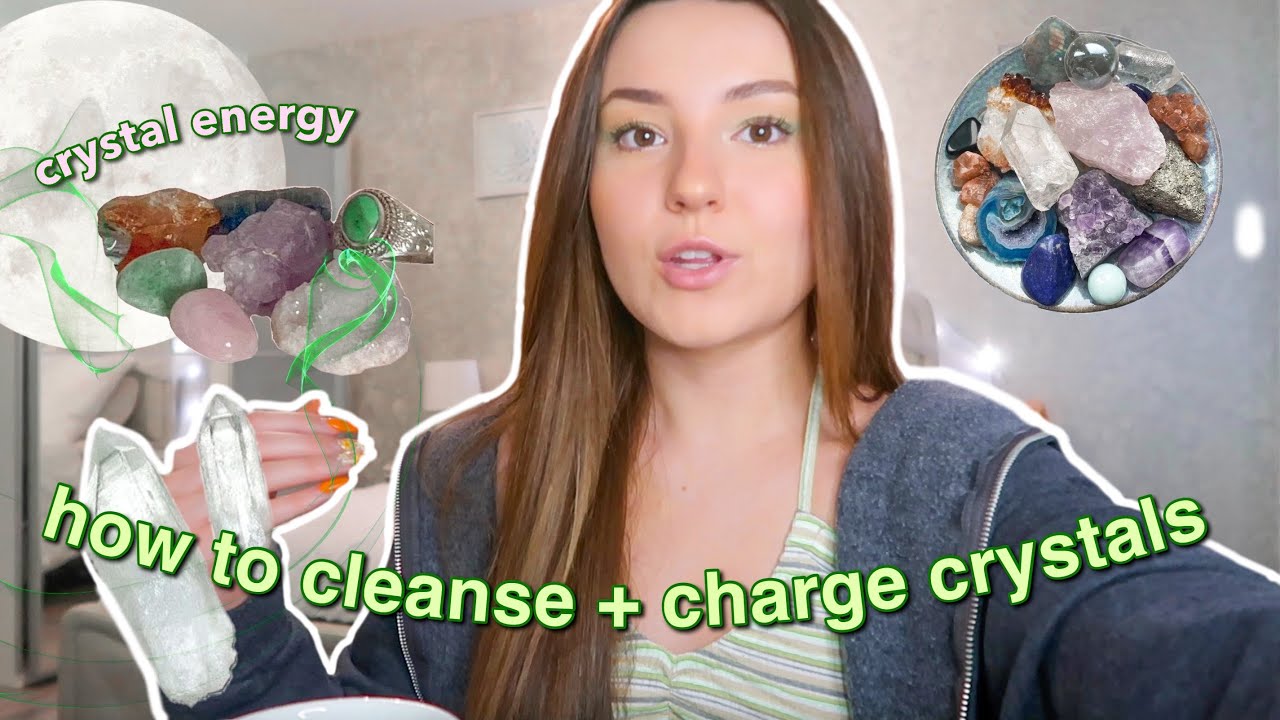 HOW TO CLEANSE AND CHARGE CRYSTALS | Crystals For Beginners - YouTube