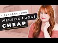 7 Reasons Your Website Looks Cheap 🖥️ 🫢 | Luxury Website Design Tips