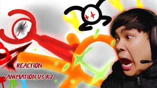 Reaction ANIMATION vs KJ : STICK NODES BATTLE! 1รุม7 มันเป็นเช่นนี้