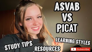 ASVAB vs PiCAT | Study Tips, Resources \u0026 Learning Styles