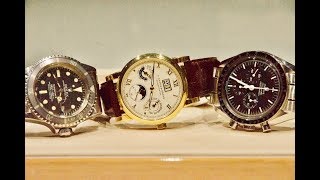 ULTIMATE THREE-WATCH COLLECTION (Rolex, Omega, A. Lange \u0026 Söhne)