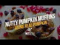 How to make healthy Nutty Pumpkin Muffins using REAL Pumpkin!