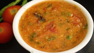 Telangana Style Tomato Pappu | టమాటో పప్పు కమ్మగా  రావాలంటే ఇలా చేయండి | Tomato Dal Recipe