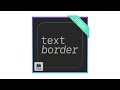 Free Plugin: TextBorder - Availble now on aescripts