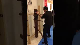 正宗葉問詠春-大師郭思牧-木人樁示範Grandmaster Samuel Kwok - Wooden Dummy