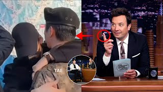 Jimmy Fallon suddenly warns BTS Jungkook & Taehyung because of this! ARMY must know—what happened?