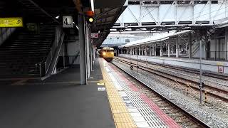 JR山陽本線　普通列車115系和気行　ｵｶD-22編成　岡山駅発車