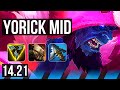 YORICK vs YASUO (MID) | Rank 3 Yorick, 600+ games | EUW Grandmaster | 14.21