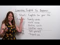 Learning English for Beginners My top tips